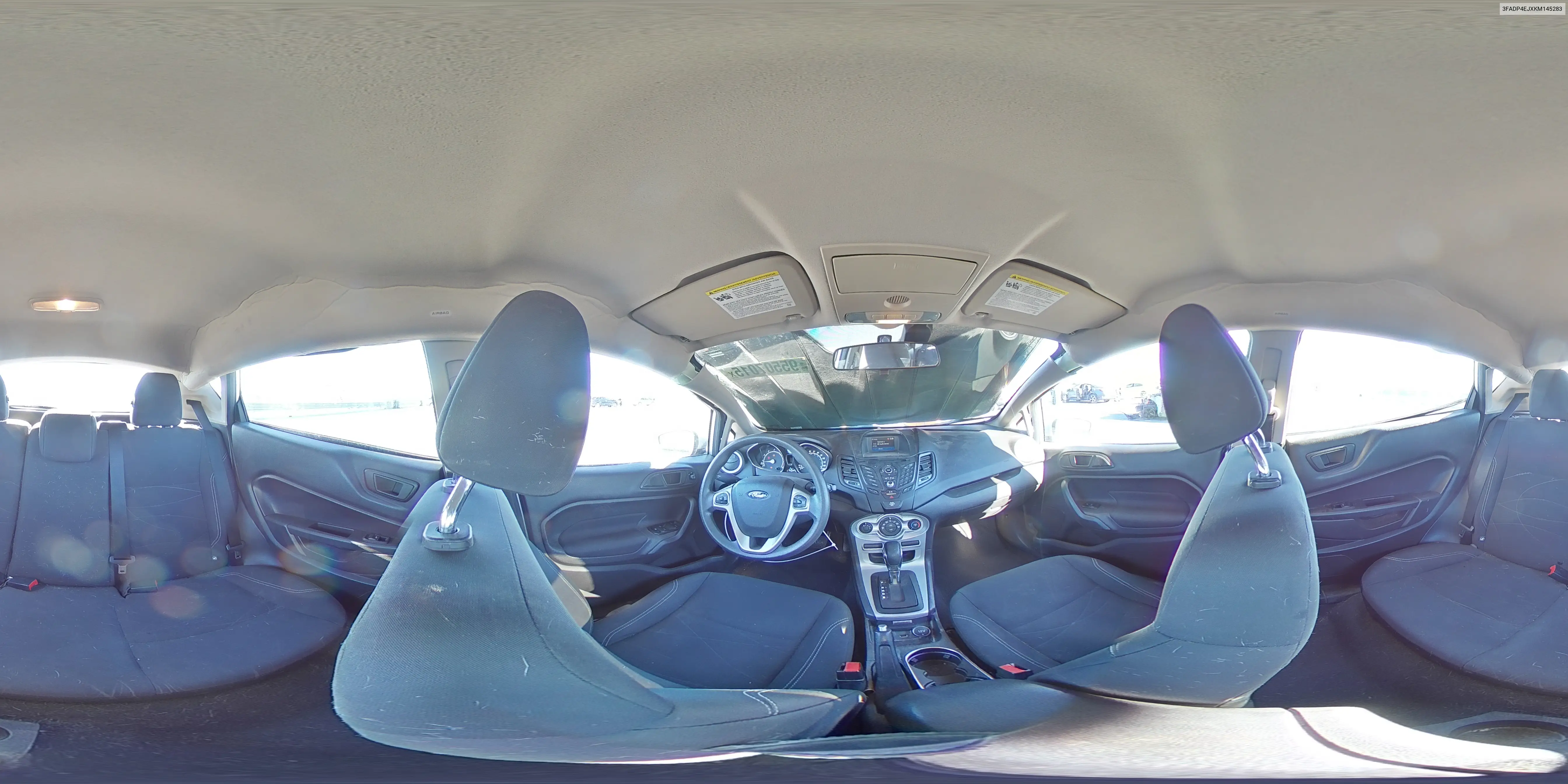 3FADP4EJXKM145283 2019 Ford Fiesta Se