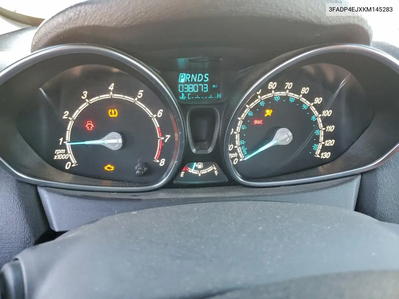 3FADP4EJXKM145283 2019 Ford Fiesta Se