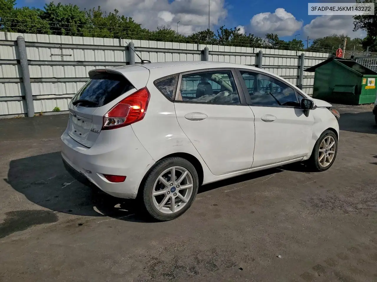 3FADP4EJ6KM143272 2019 Ford Fiesta Se