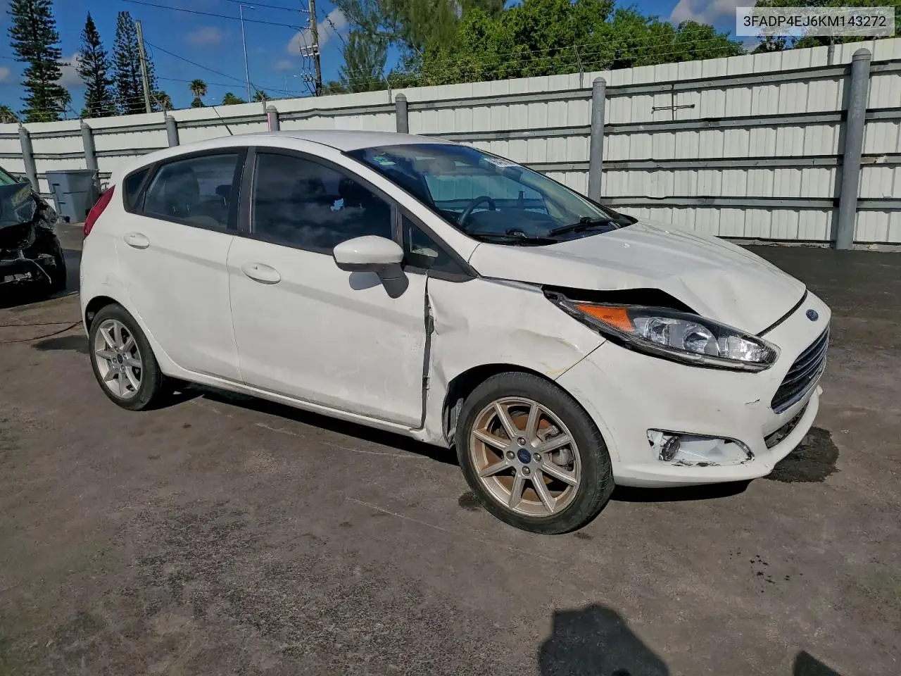 3FADP4EJ6KM143272 2019 Ford Fiesta Se