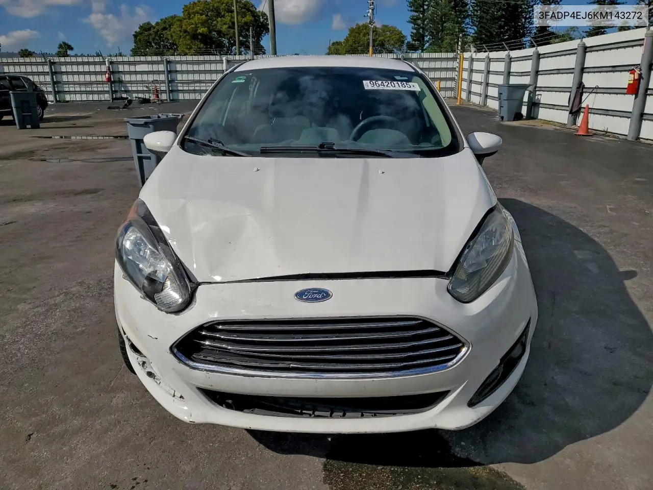 3FADP4EJ6KM143272 2019 Ford Fiesta Se