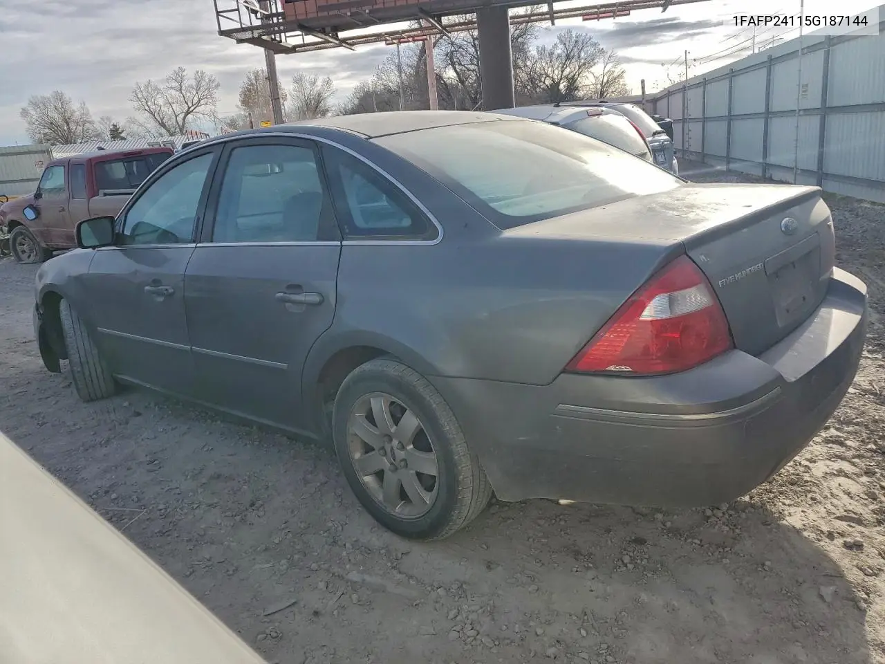 1FAFP24115G187144 2005 Ford Five Hundred Sel