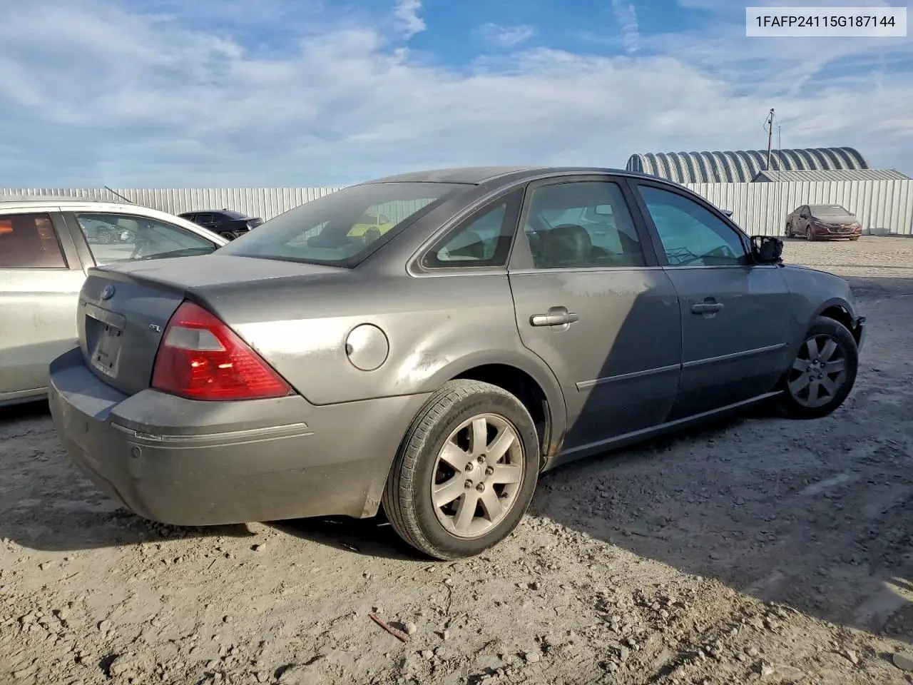 1FAFP24115G187144 2005 Ford Five Hundred Sel