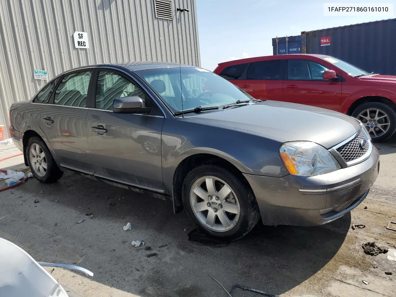 2006 Ford Five Hundred Sel VIN: 1FAFP27186G161010 Lot: 67472744