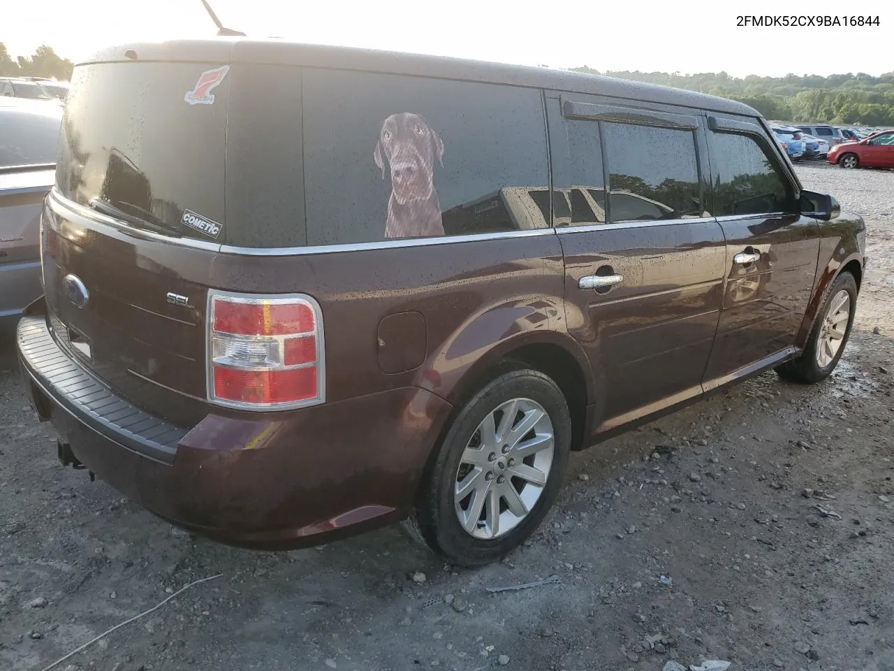 2FMDK52CX9BA16844 2009 Ford Flex Sel