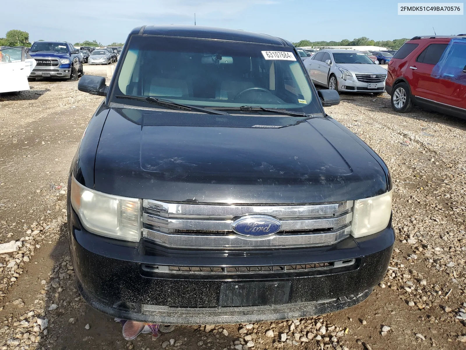 2009 Ford Flex Se VIN: 2FMDK51C49BA70576 Lot: 63107684