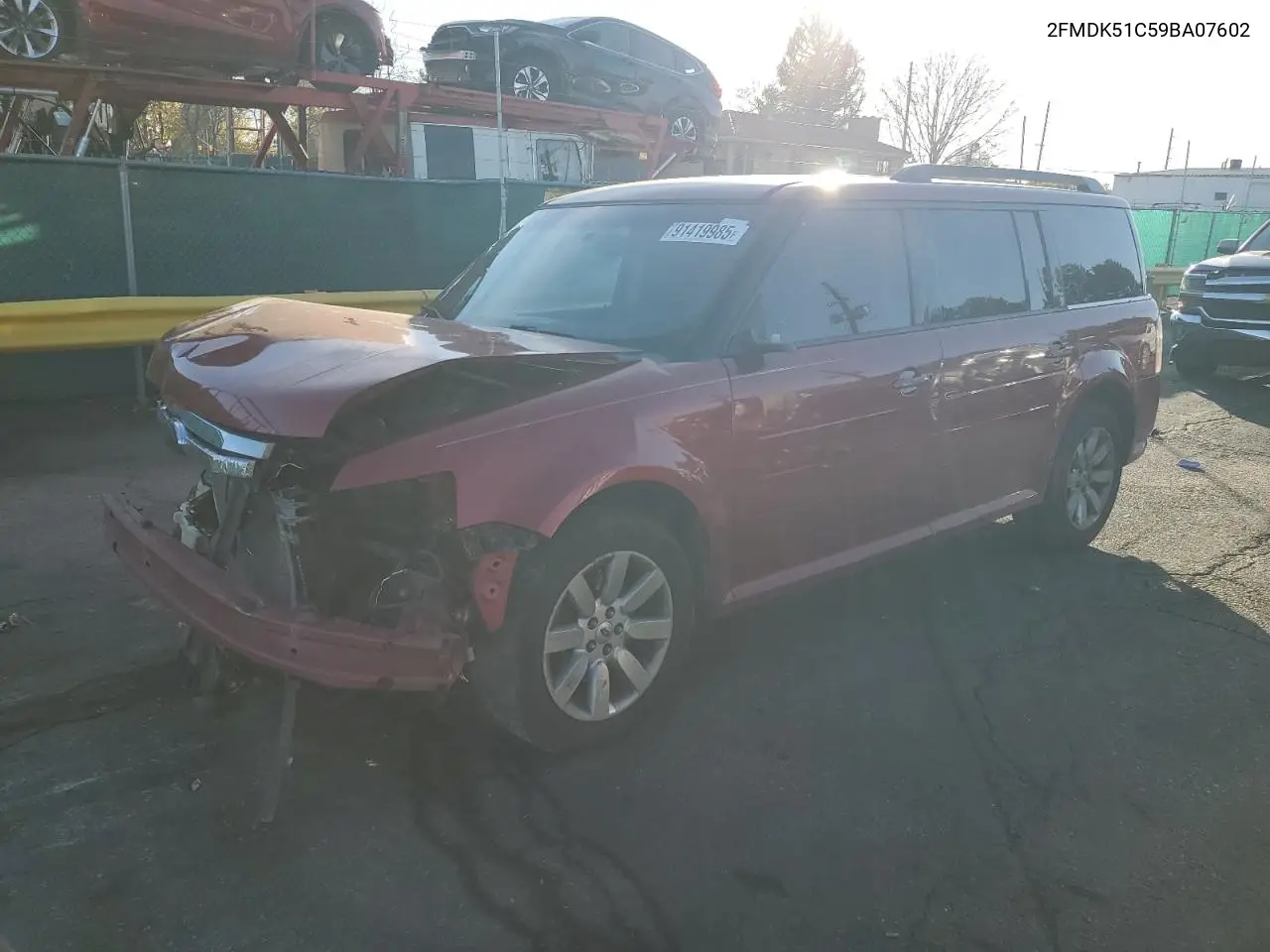 2FMDK51C59BA07602 2009 Ford Flex Se