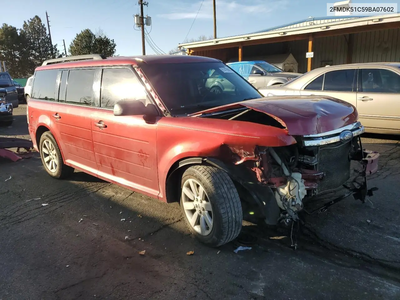 2FMDK51C59BA07602 2009 Ford Flex Se