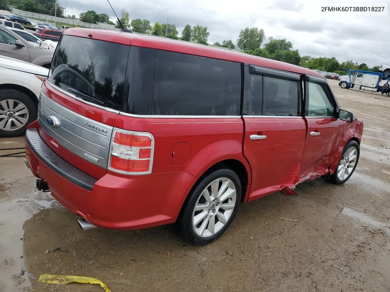 2FMHK6DT3BBD18227 2011 Ford Flex Limited