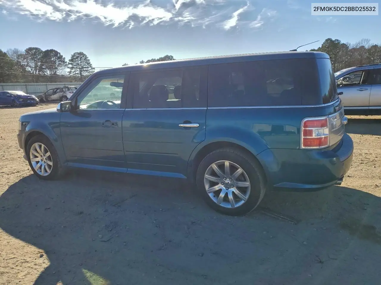 2FMGK5DC2BBD25532 2011 Ford Flex
