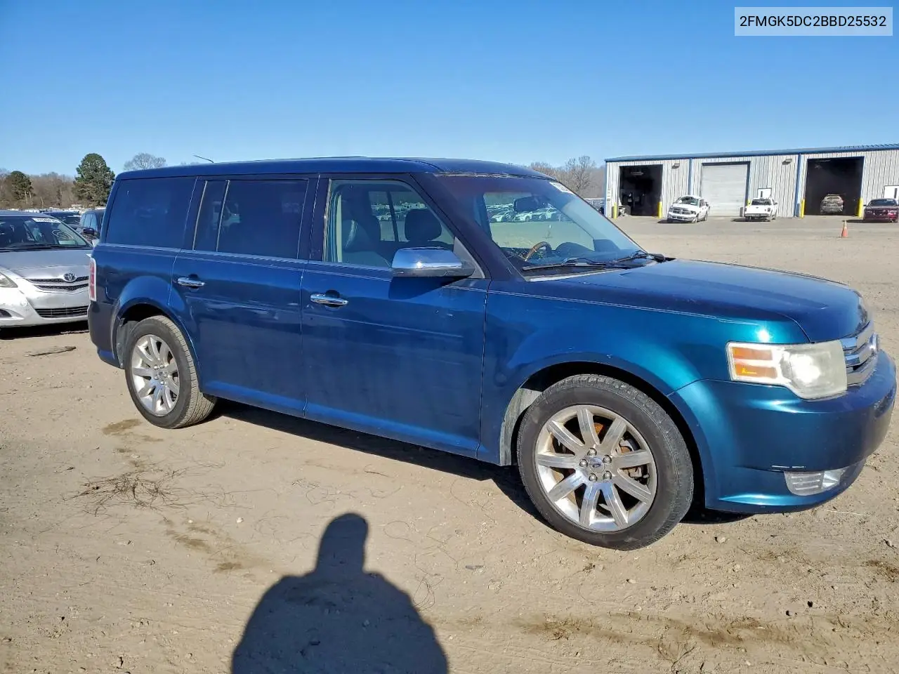 2FMGK5DC2BBD25532 2011 Ford Flex