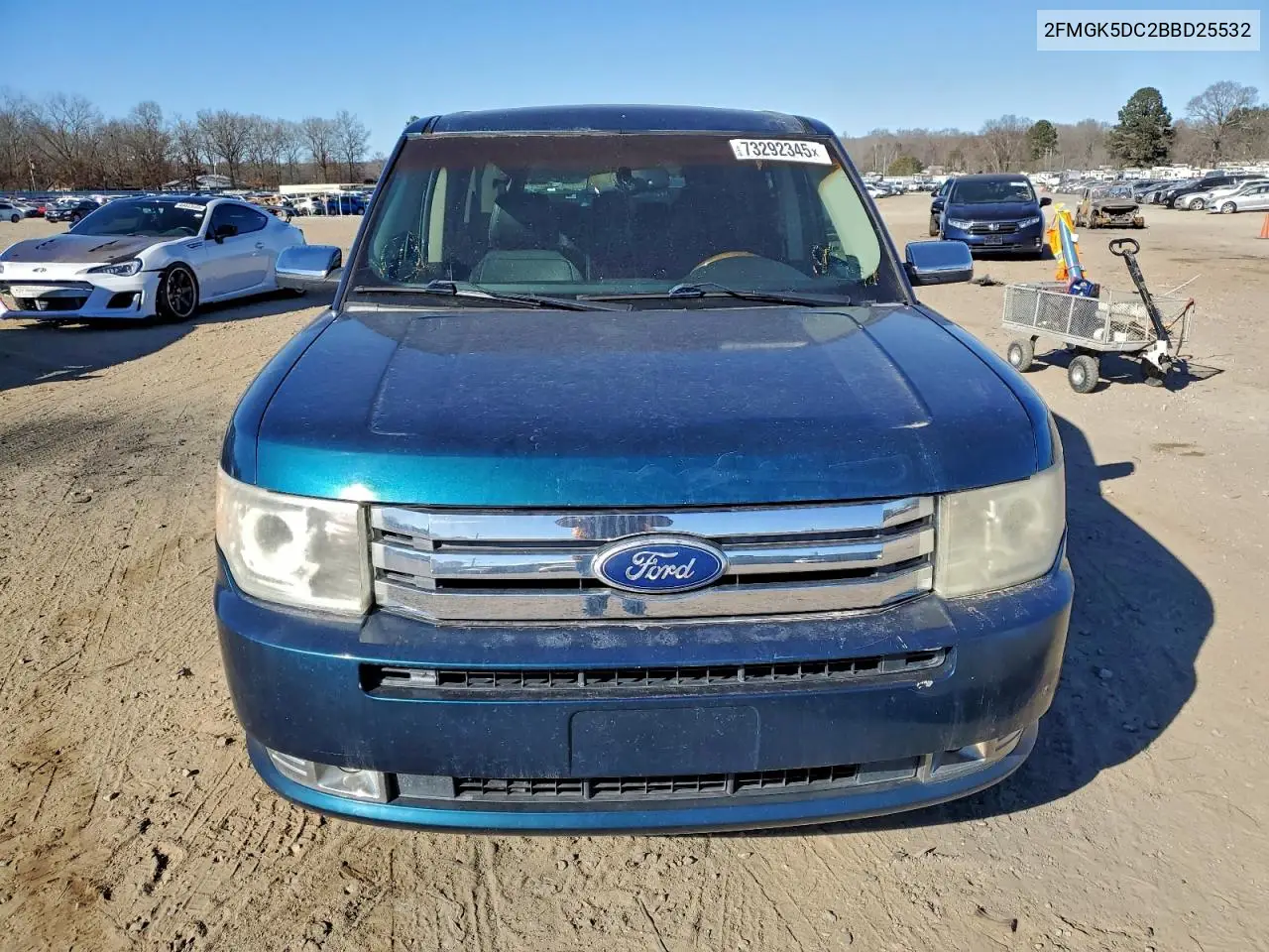 2FMGK5DC2BBD25532 2011 Ford Flex