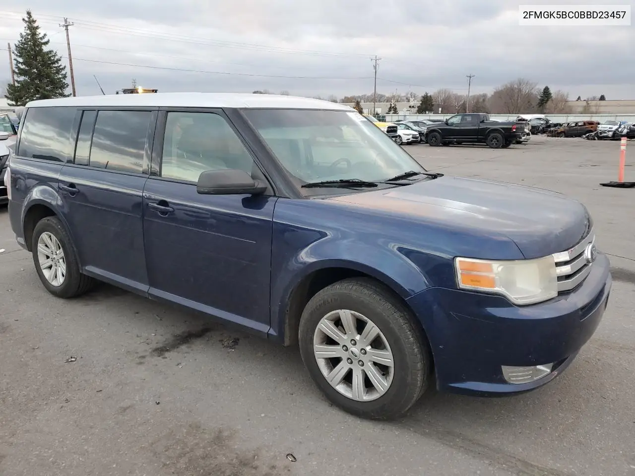 2FMGK5BC0BBD23457 2011 Ford Flex Se