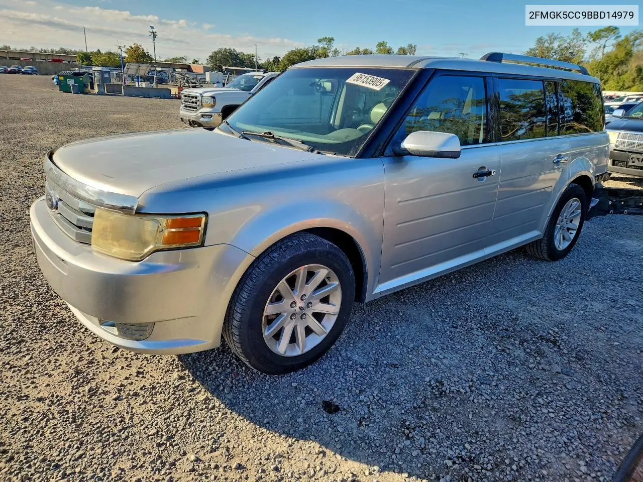 2FMGK5CC9BBD14979 2011 Ford Flex Sel