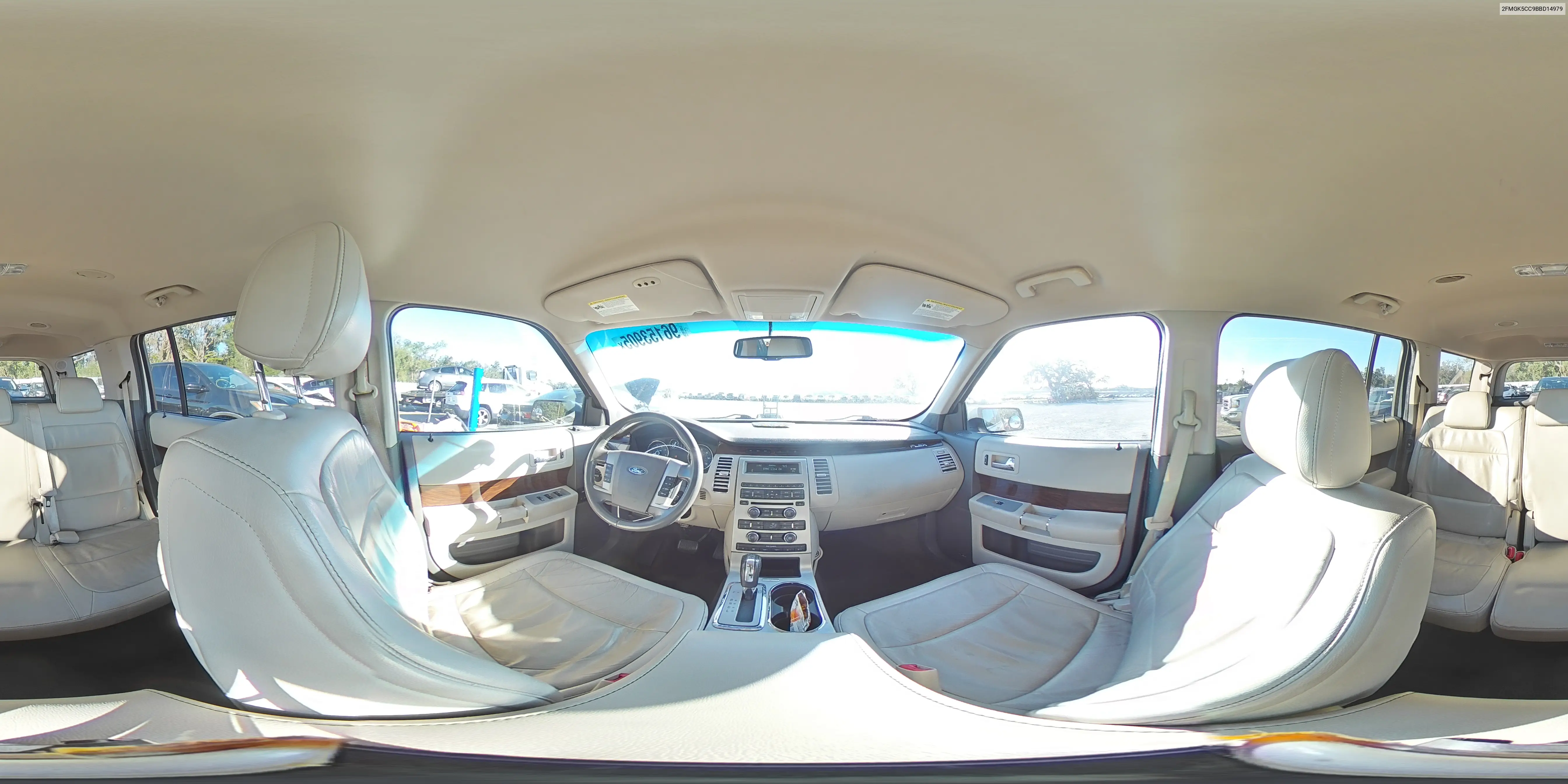 2FMGK5CC9BBD14979 2011 Ford Flex Sel
