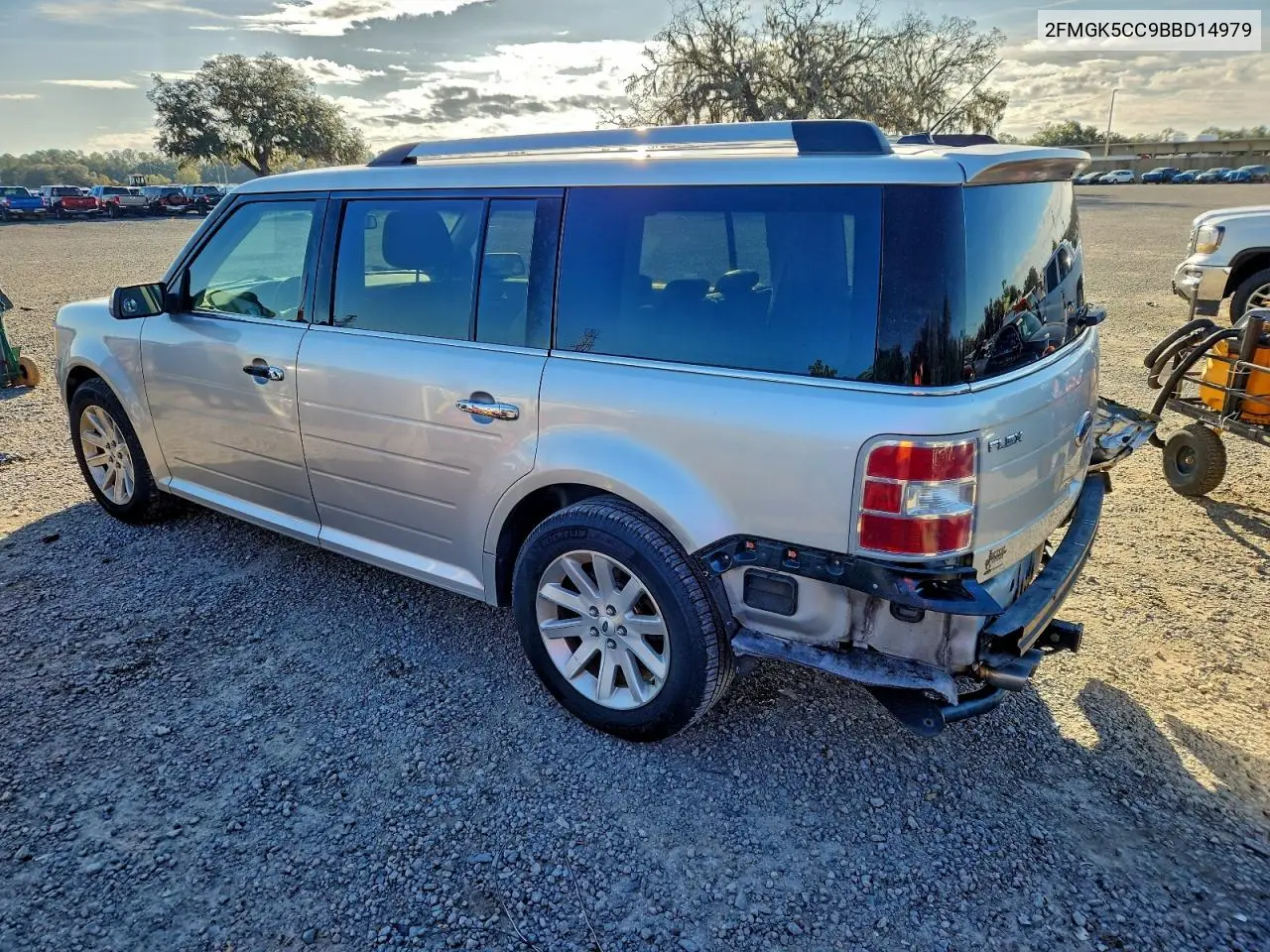 2FMGK5CC9BBD14979 2011 Ford Flex Sel