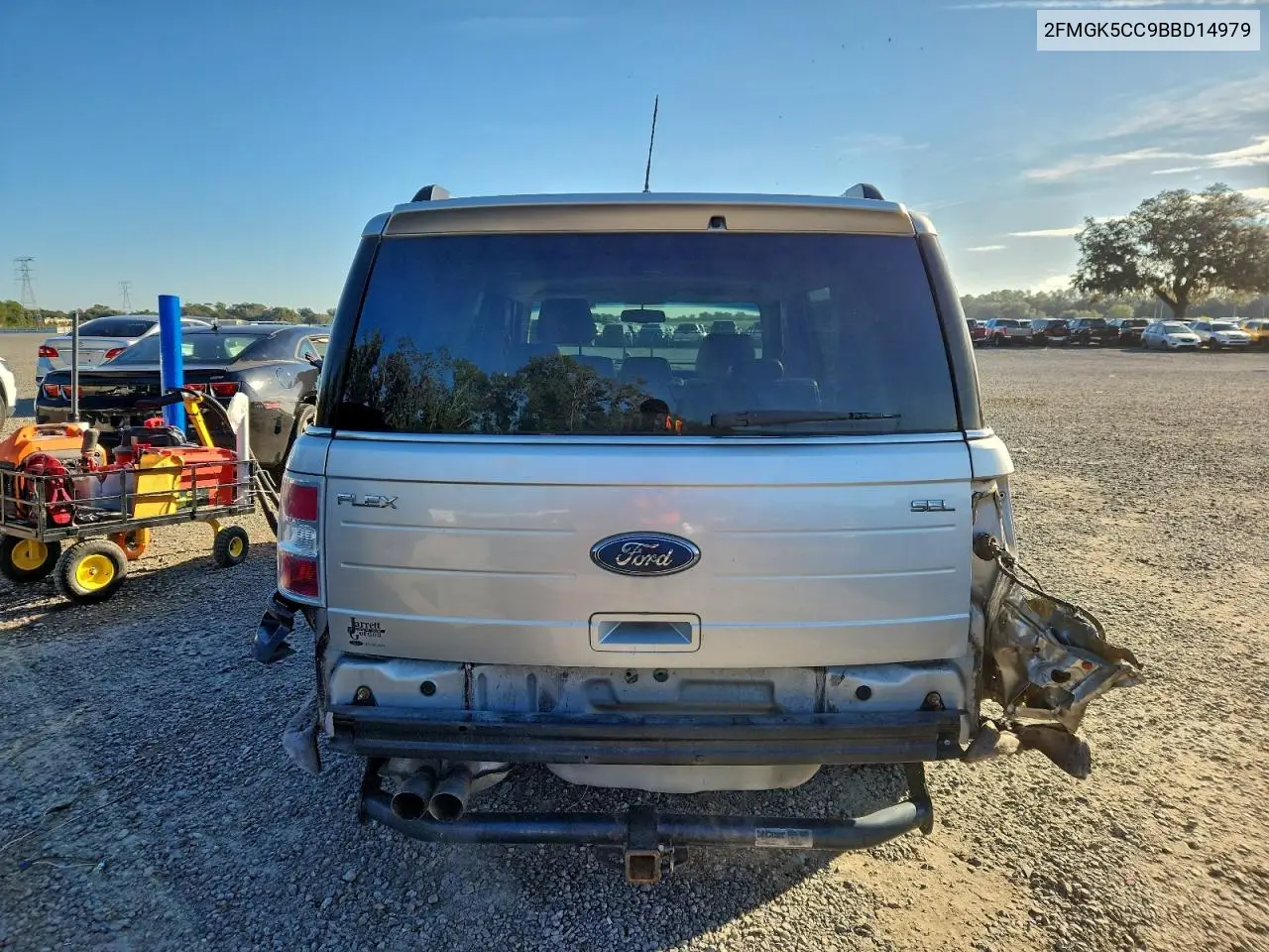 2FMGK5CC9BBD14979 2011 Ford Flex Sel