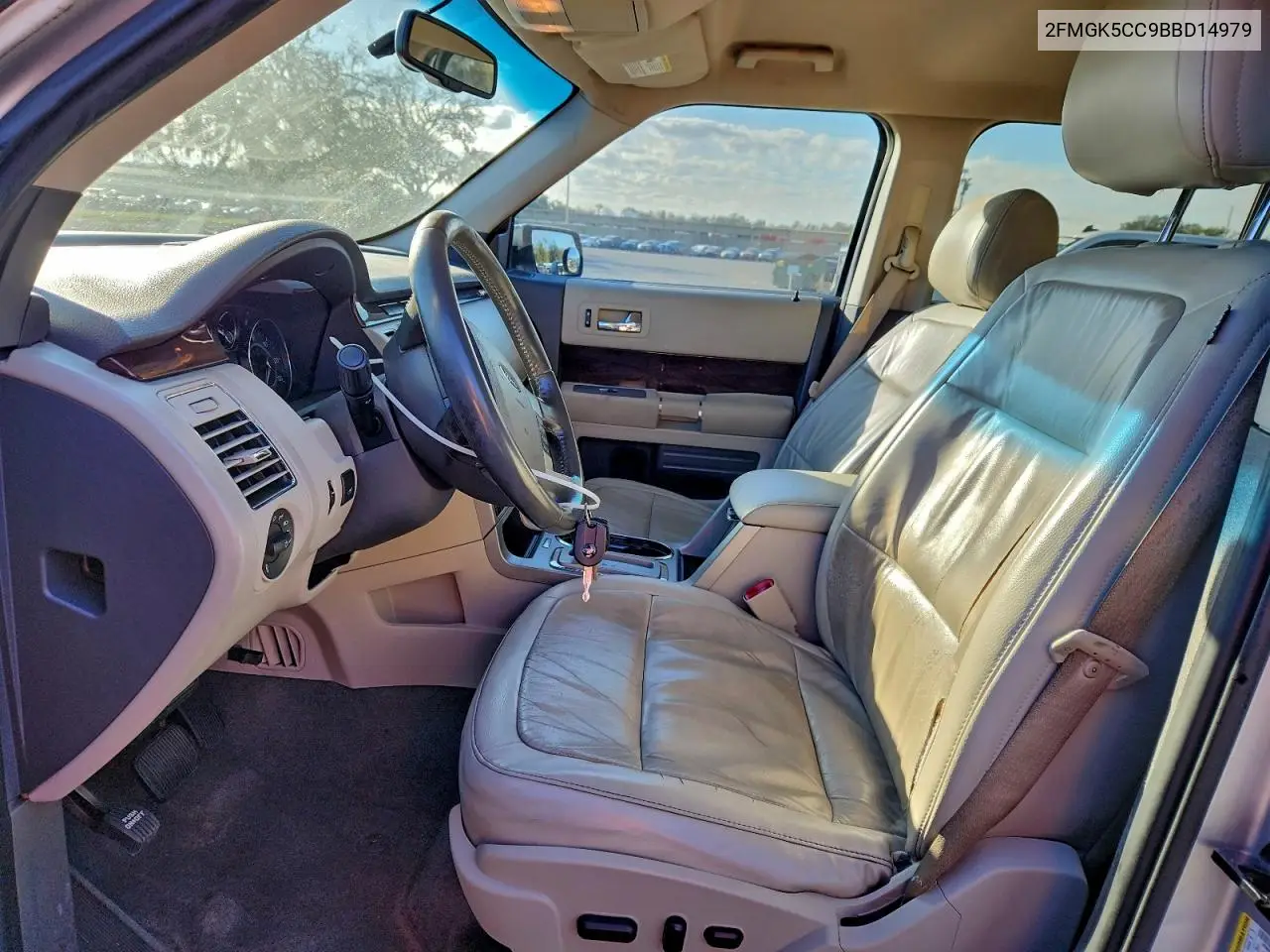 2FMGK5CC9BBD14979 2011 Ford Flex Sel