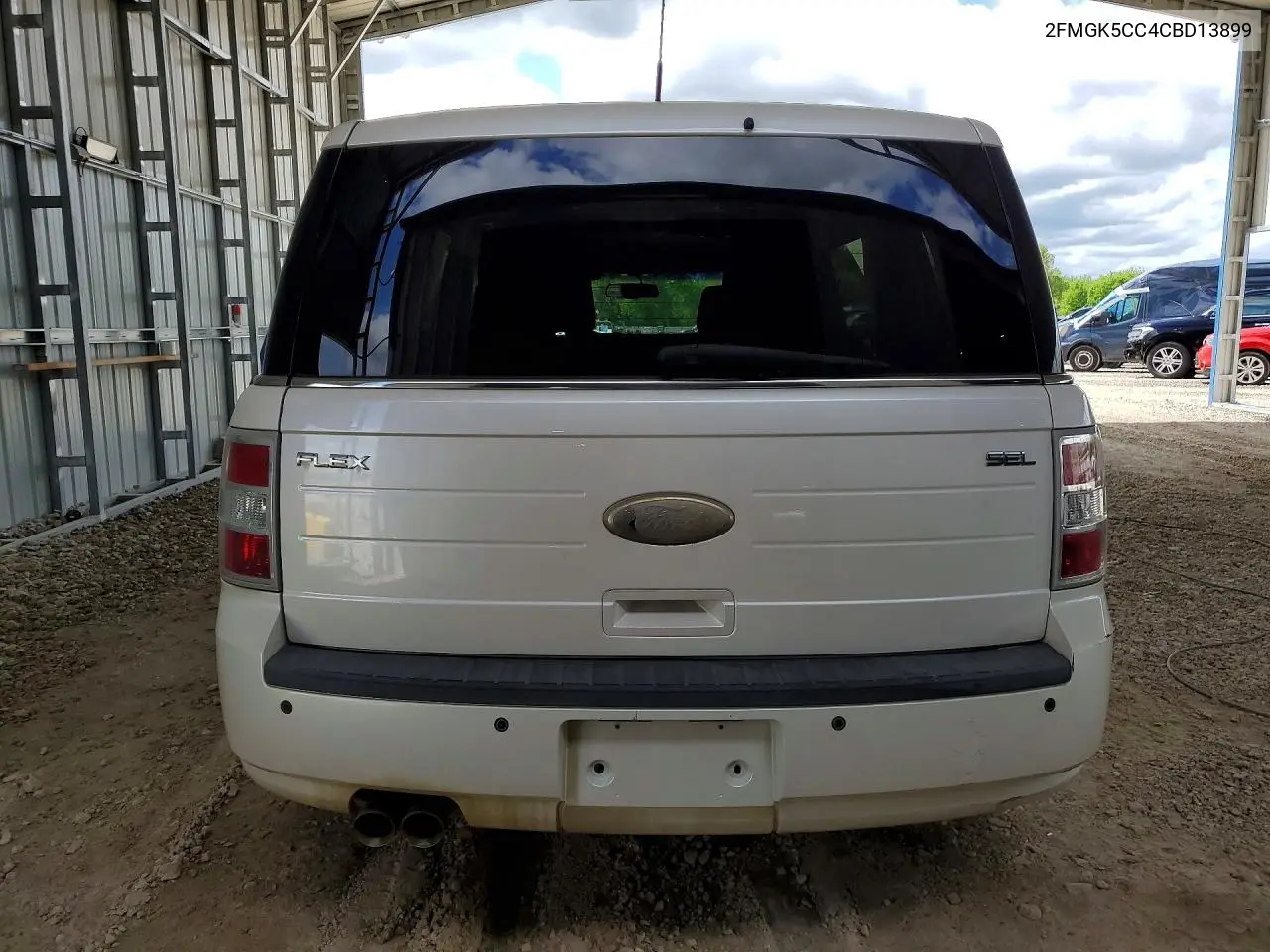 2FMGK5CC4CBD13899 2012 Ford Flex Sel