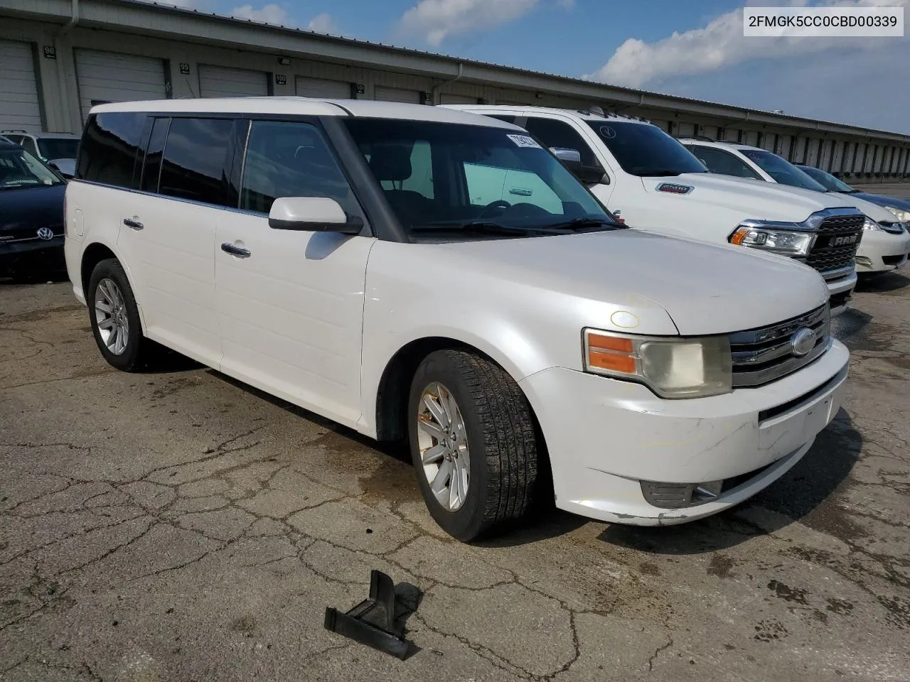 2FMGK5CC0CBD00339 2012 Ford Flex Sel