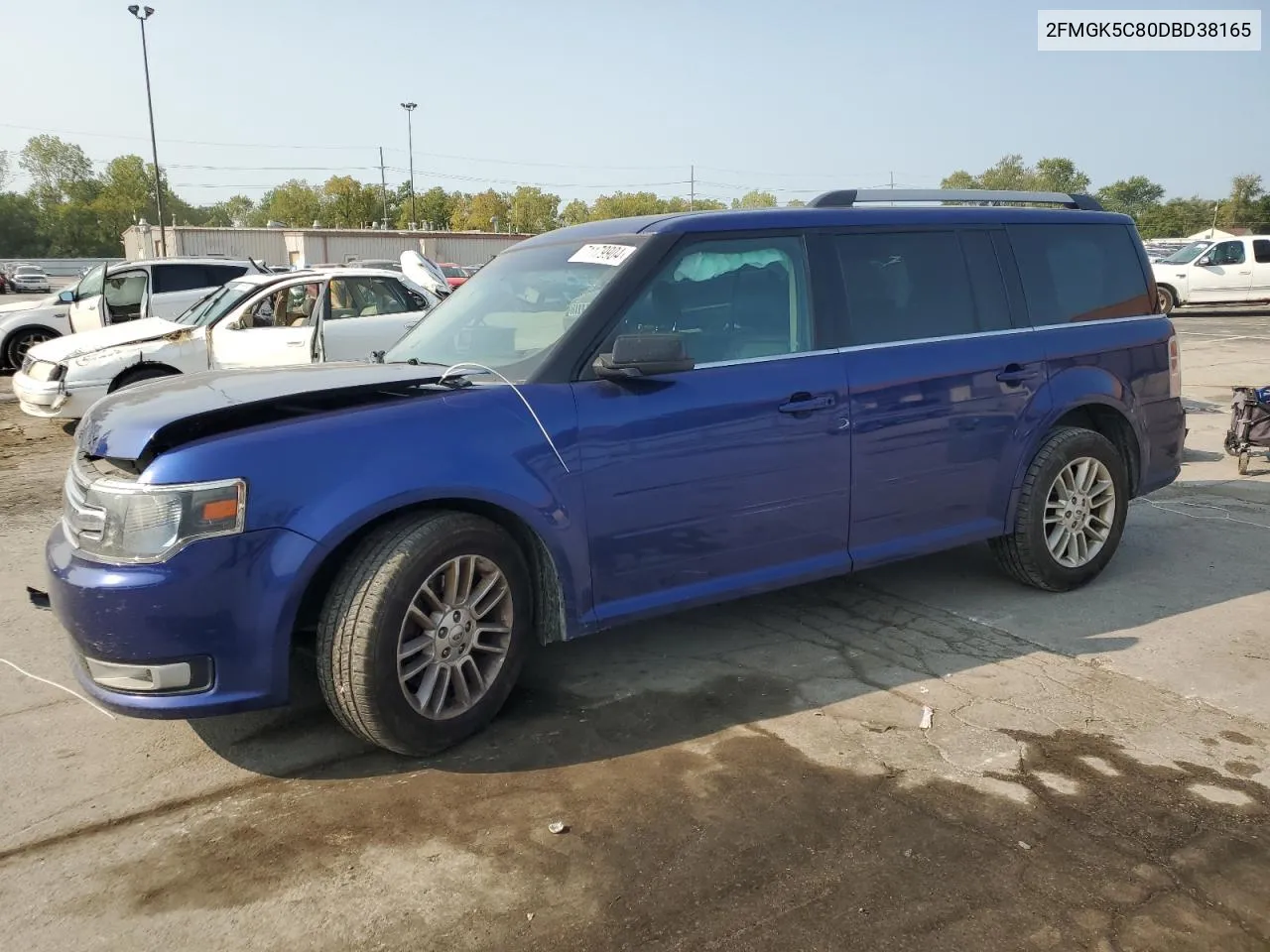 2FMGK5C80DBD38165 2013 Ford Flex Sel