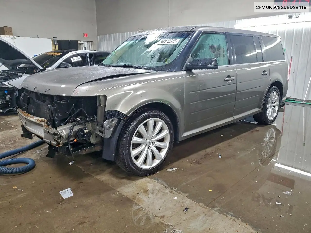 2FMGK5C82DBD29418 2013 Ford Flex Sel