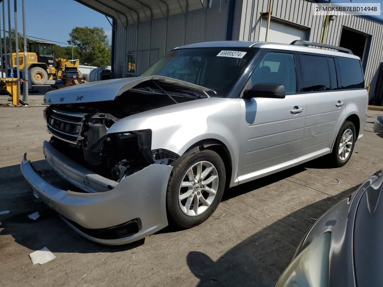 2FMGK5B87EBD14948 2014 Ford Flex Se