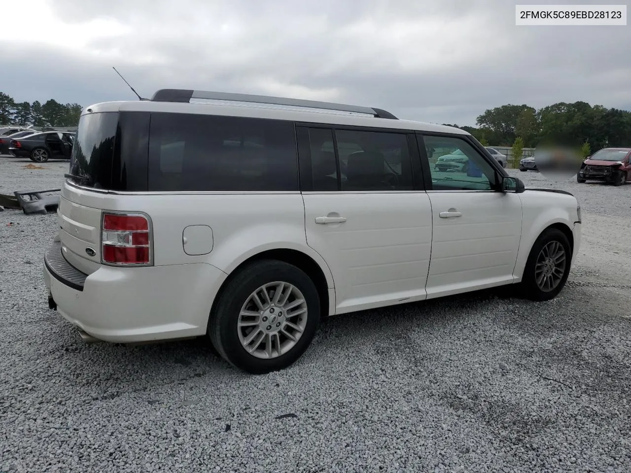 2FMGK5C89EBD28123 2014 Ford Flex Sel