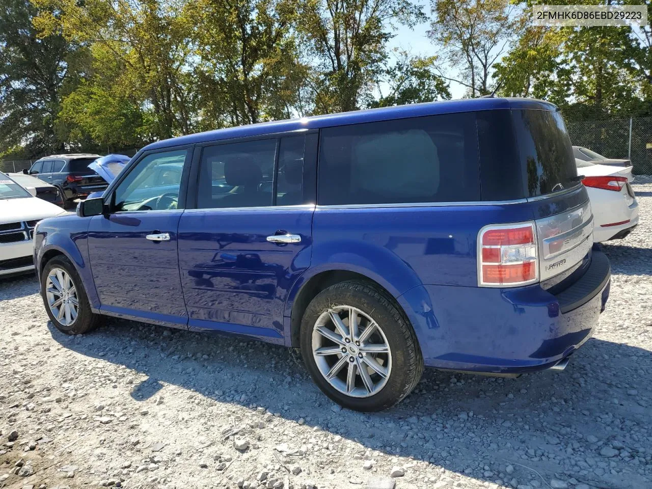 2FMHK6D86EBD29223 2014 Ford Flex Limited