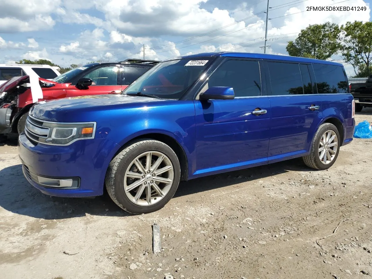 2FMGK5D8XEBD41249 2014 Ford Flex Limited