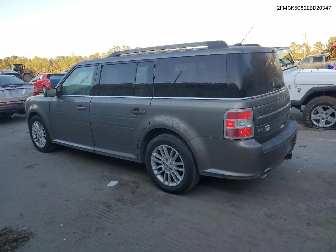 2FMGK5C82EBD20347 2014 Ford Flex Sel
