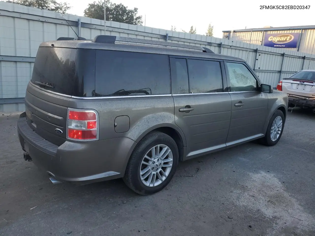 2FMGK5C82EBD20347 2014 Ford Flex Sel