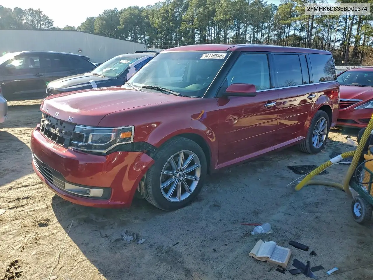 2FMHK6D83EBD00374 2014 Ford Flex Limited