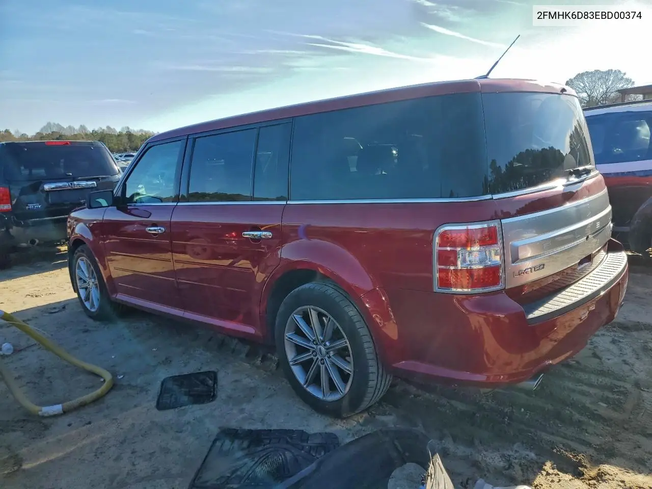 2FMHK6D83EBD00374 2014 Ford Flex Limited