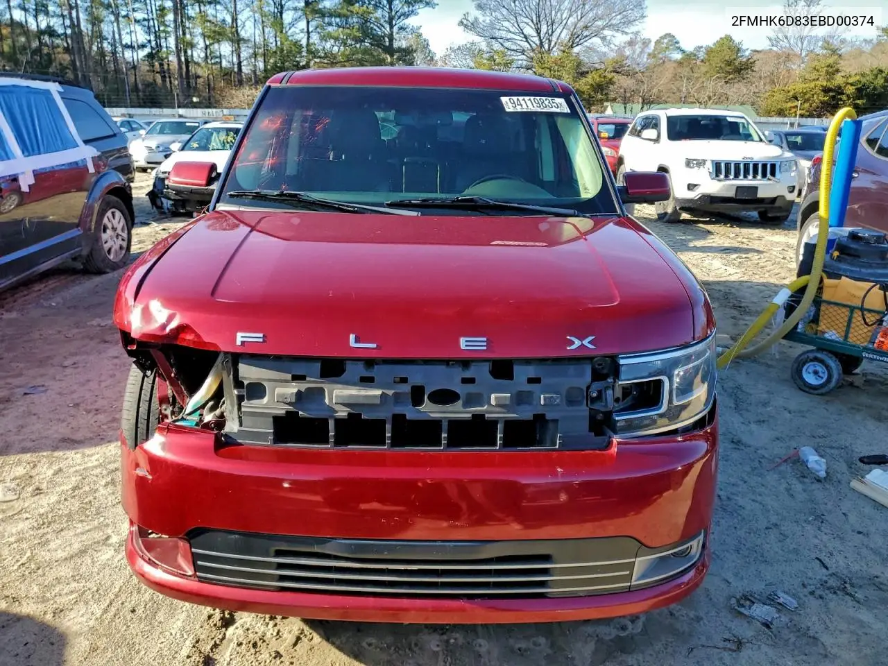 2FMHK6D83EBD00374 2014 Ford Flex Limited