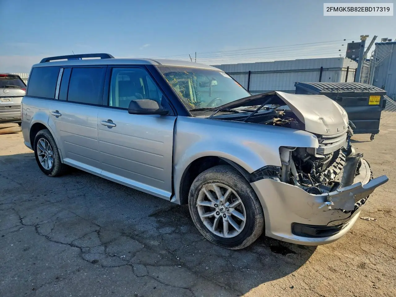 2FMGK5B82EBD17319 2014 Ford Flex Se