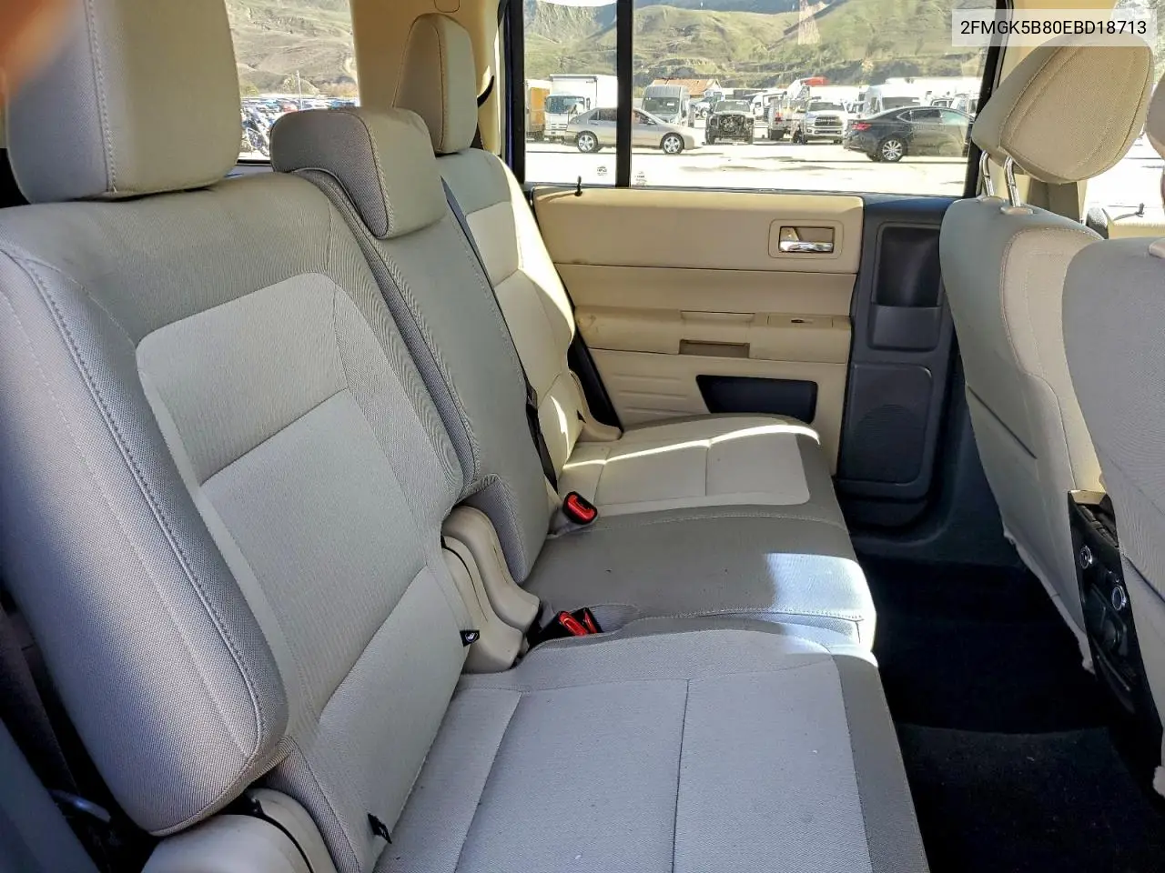 2FMGK5B80EBD18713 2014 Ford Flex Se