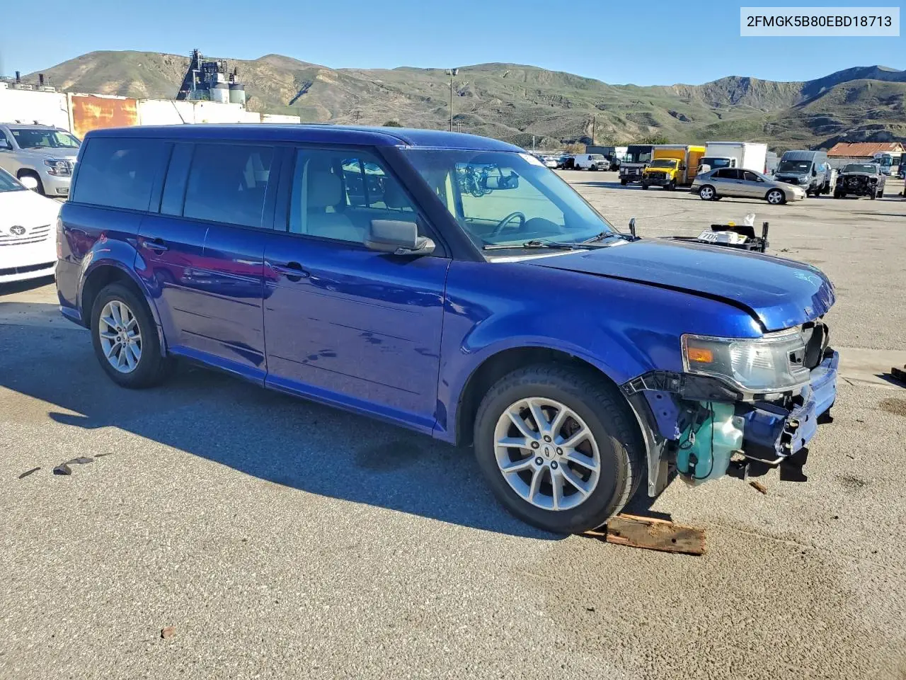 2FMGK5B80EBD18713 2014 Ford Flex Se