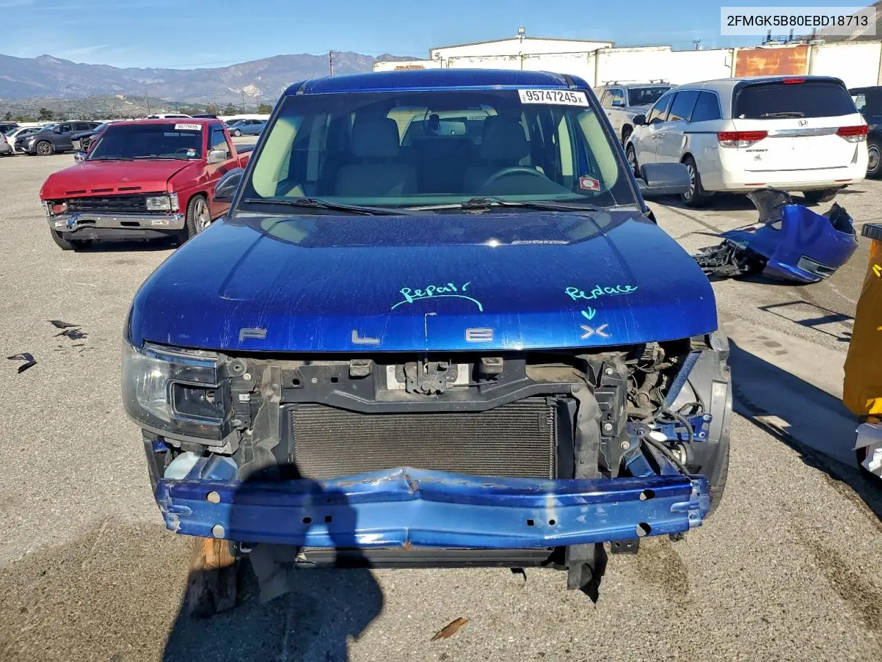 2FMGK5B80EBD18713 2014 Ford Flex Se