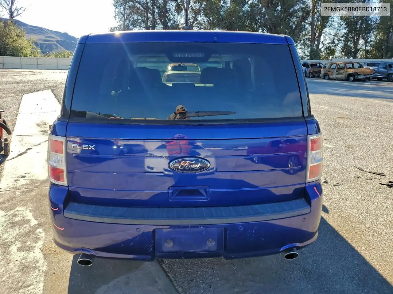 2FMGK5B80EBD18713 2014 Ford Flex Se