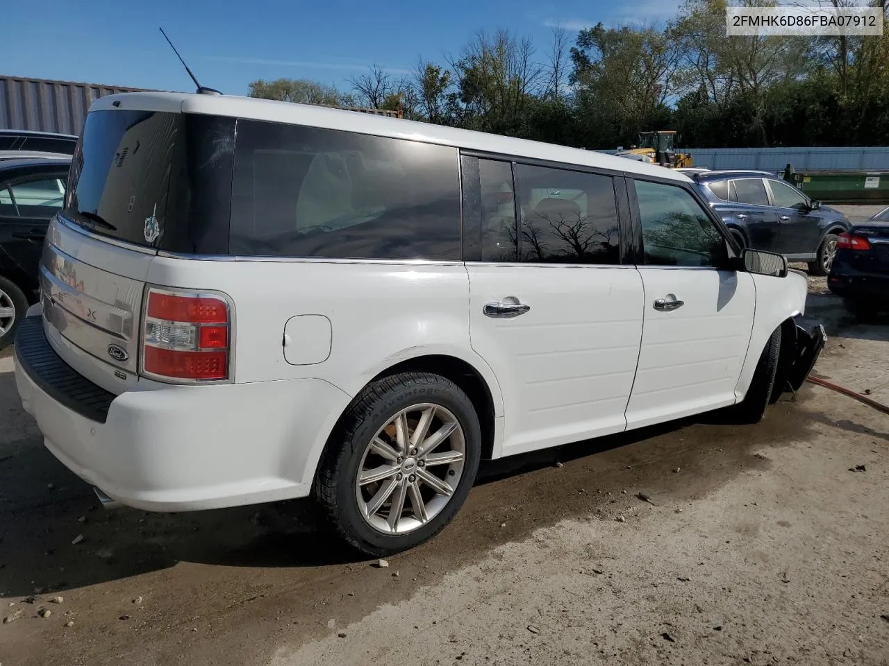 2FMHK6D86FBA07912 2015 Ford Flex Limited