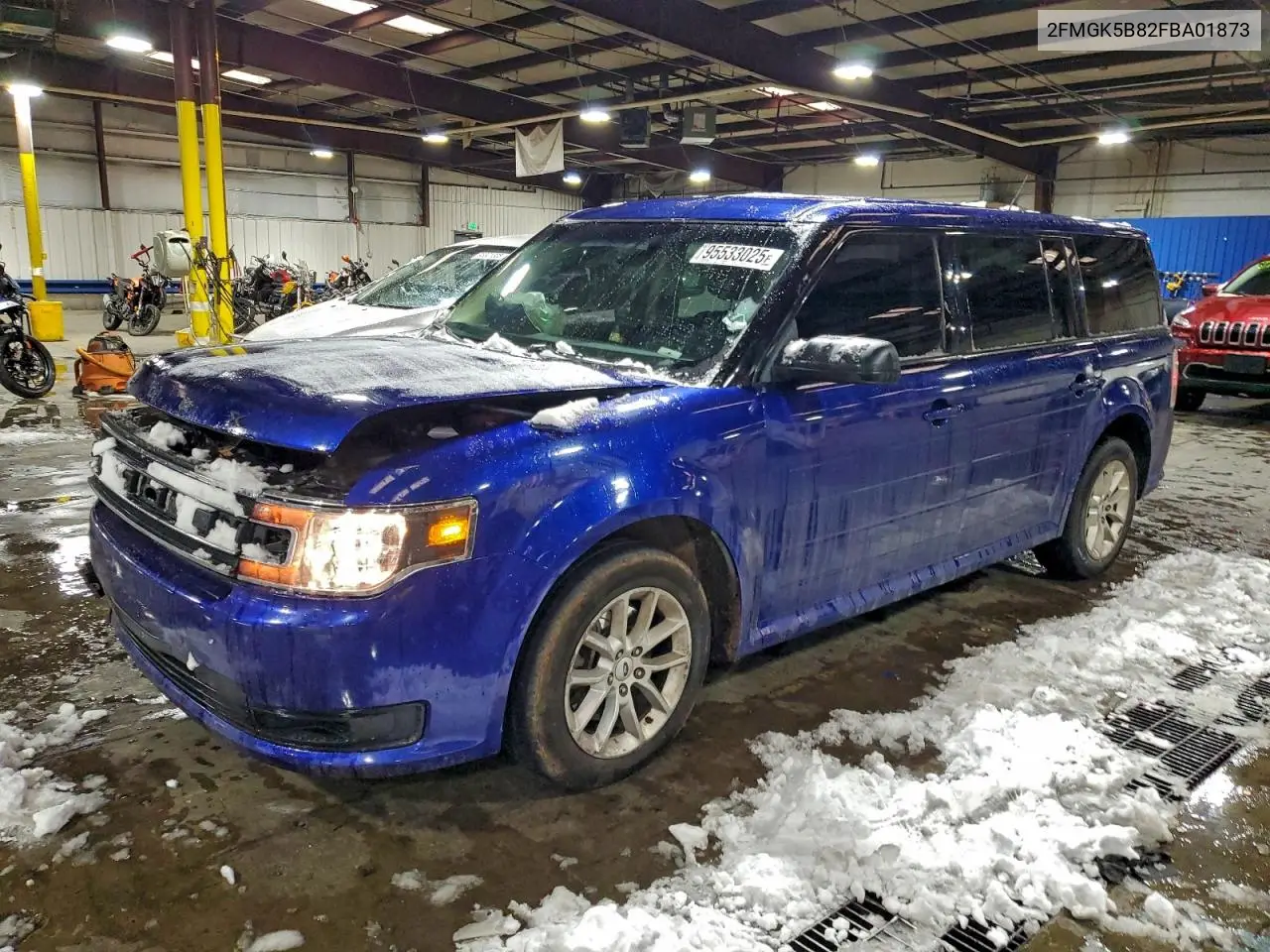 2FMGK5B82FBA01873 2015 Ford Flex Se