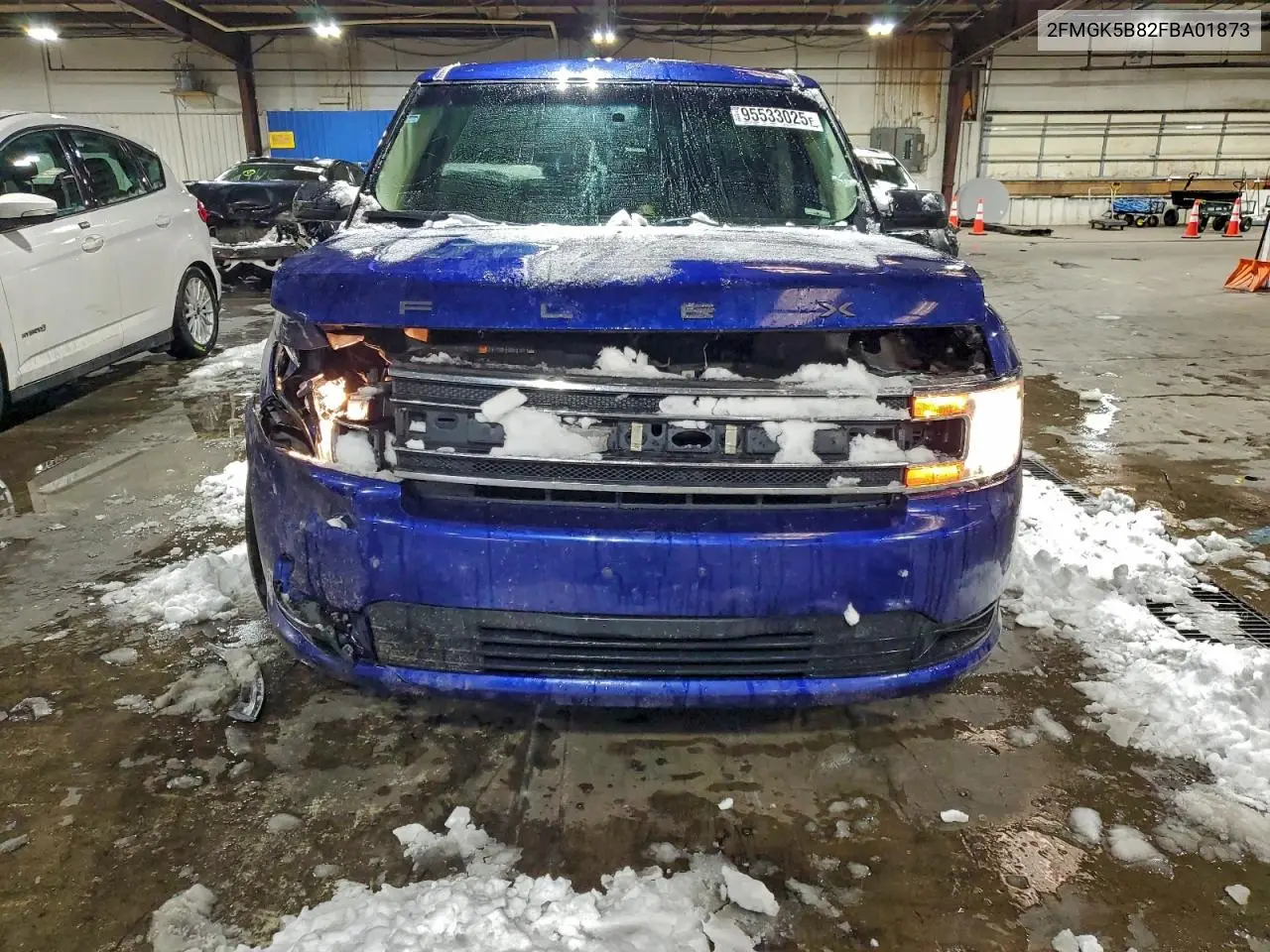 2FMGK5B82FBA01873 2015 Ford Flex Se