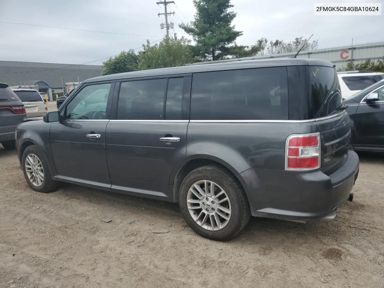 2FMGK5C84GBA10624 2016 Ford Flex Sel