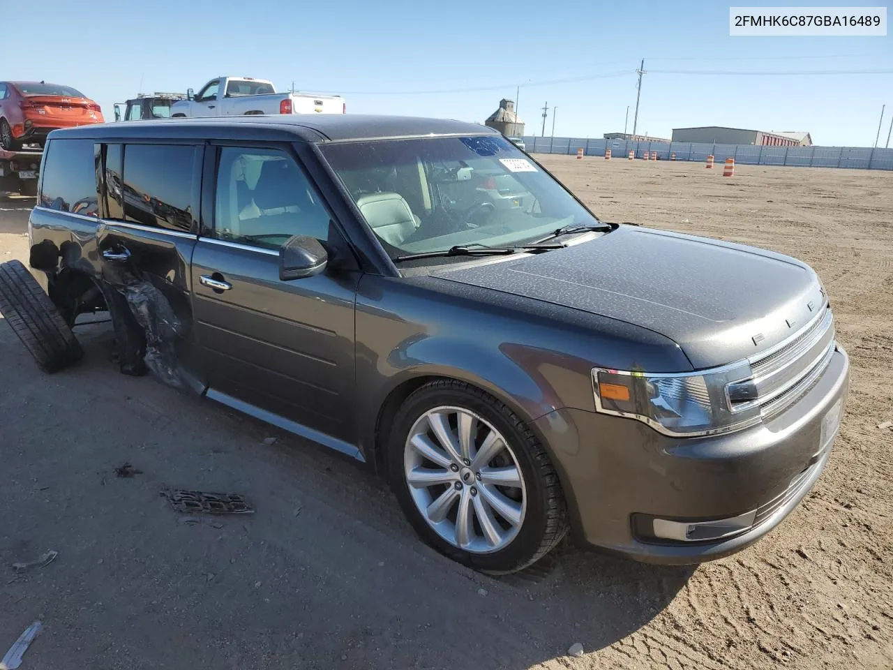 2FMHK6C87GBA16489 2016 Ford Flex Sel