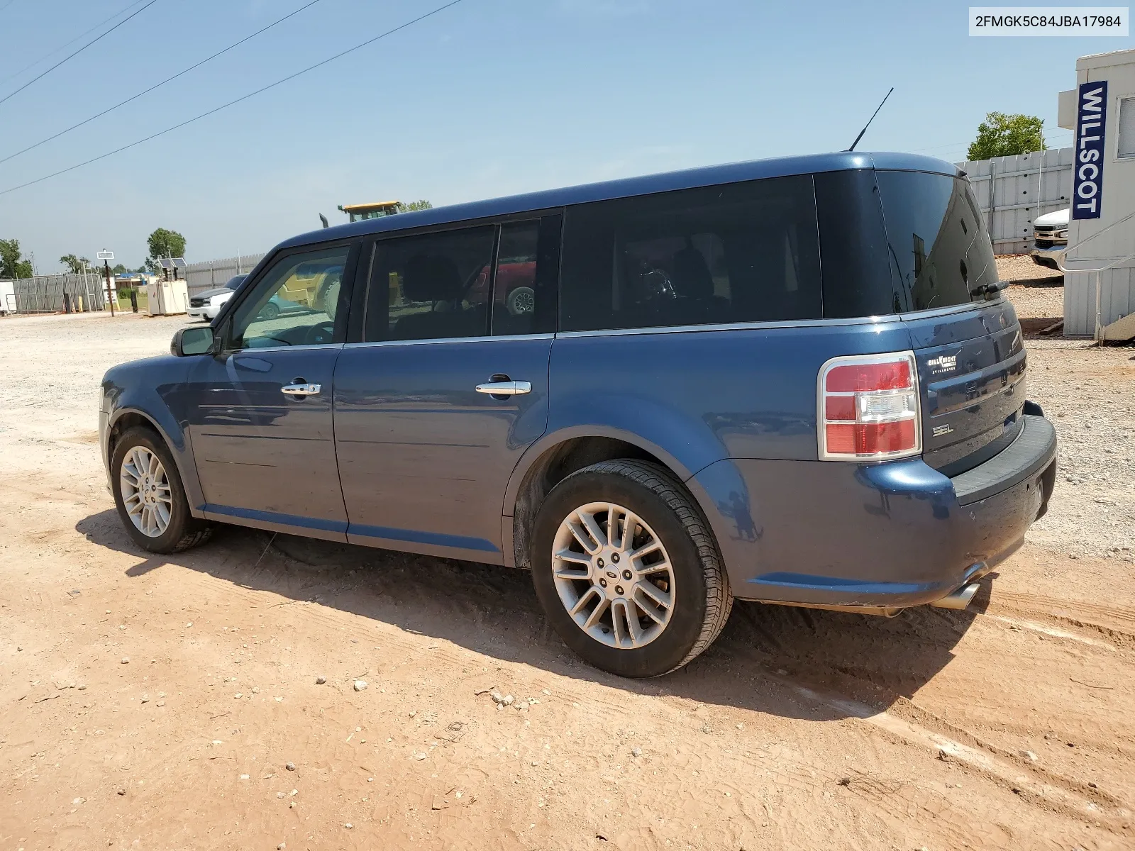 2FMGK5C84JBA17984 2018 Ford Flex Sel