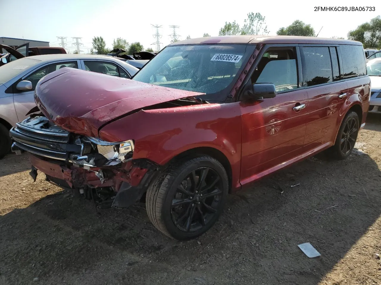 2FMHK6C89JBA06733 2018 Ford Flex Sel