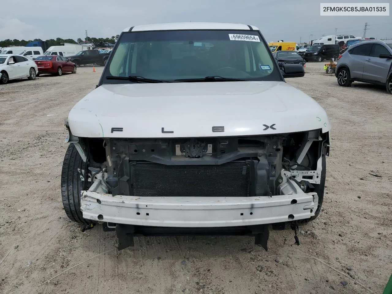 2FMGK5C85JBA01535 2018 Ford Flex Sel