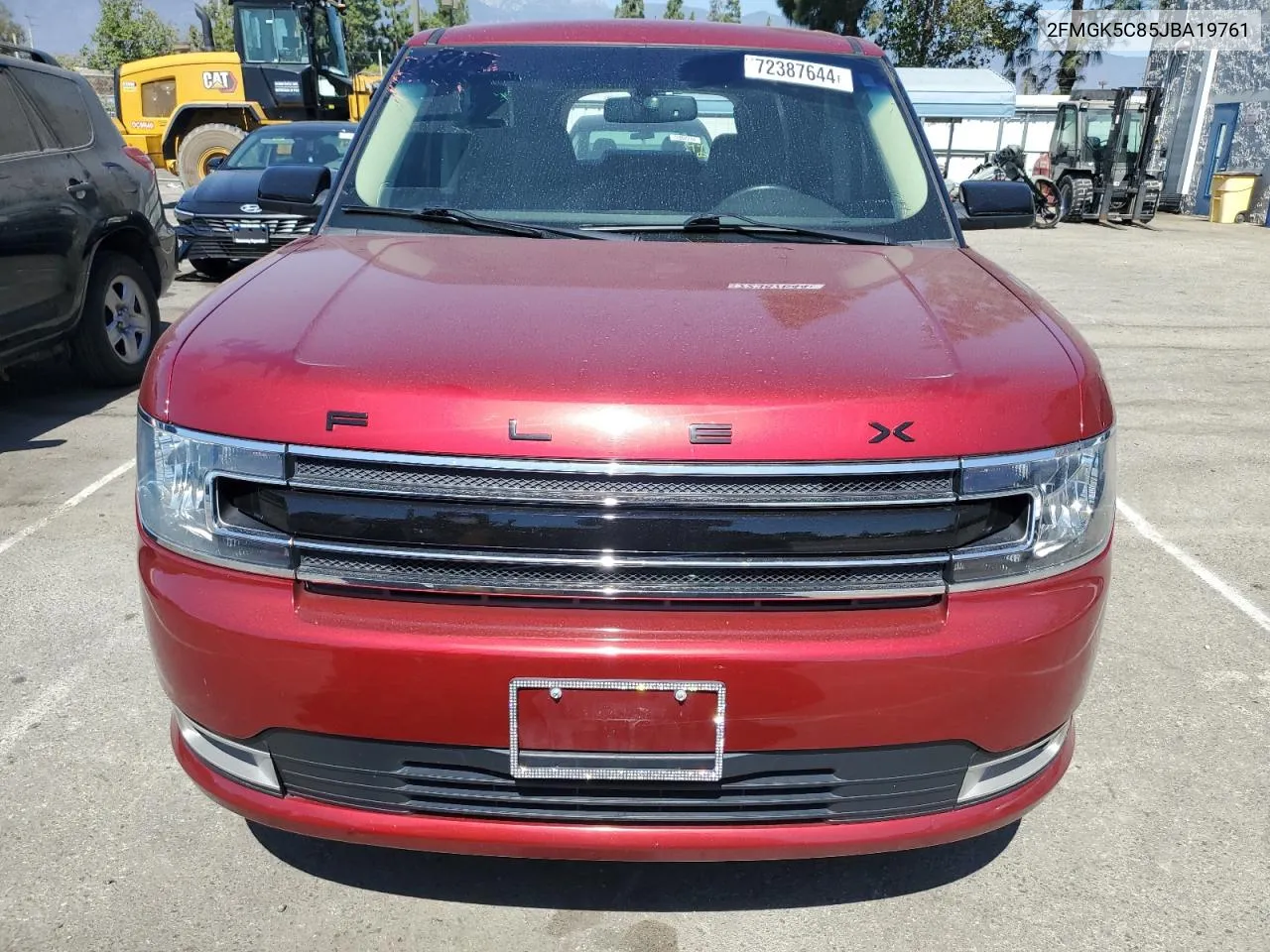 2FMGK5C85JBA19761 2018 Ford Flex Sel