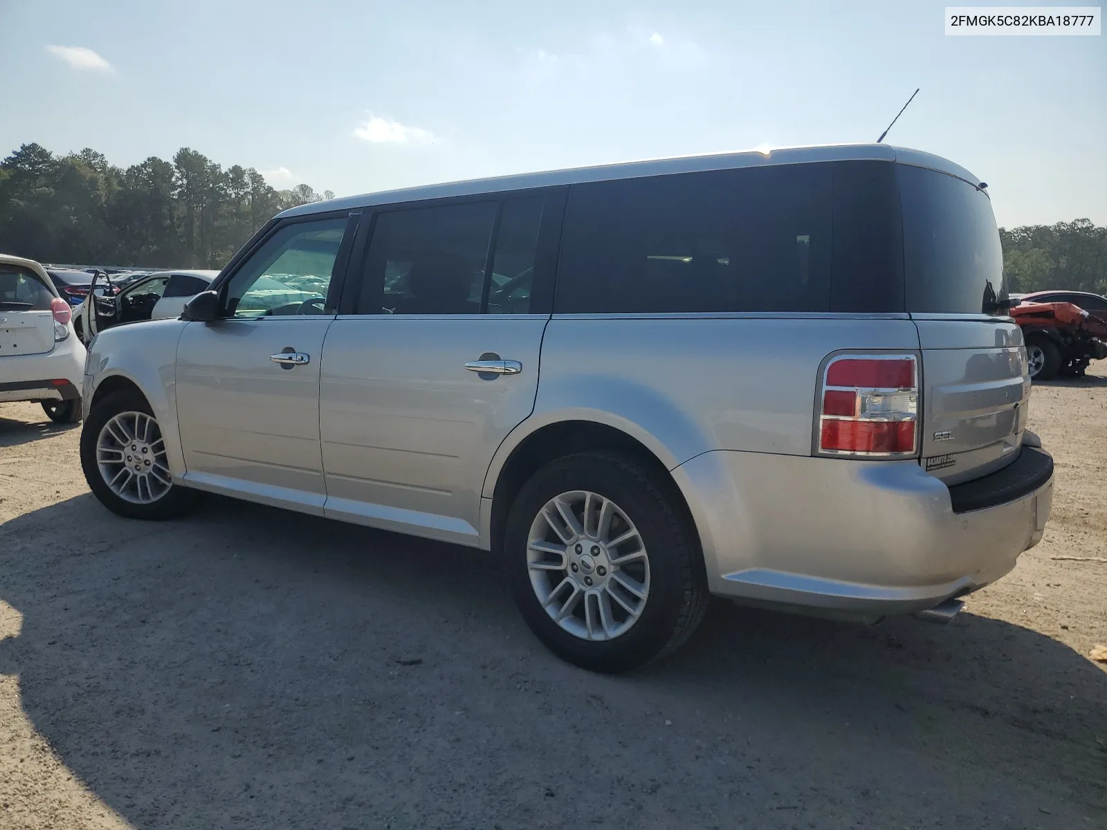 2FMGK5C82KBA18777 2019 Ford Flex Sel